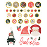Simple Stories Mistletoe & Holly Decorative Brads (27722)