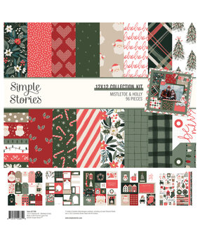 Simple Stories Mistletoe & Holly Collection Kit (27700)