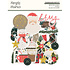 Mistletoe & Holly Chipboard Pieces (27718) Mistletoe & Holly Chipboard Pieces (27718)