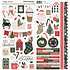 Mistletoe & Holly Cardstock Stickers Icons (27702)