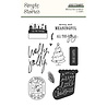 Simple Stories Mistletoe & Holly Stamps (27717)