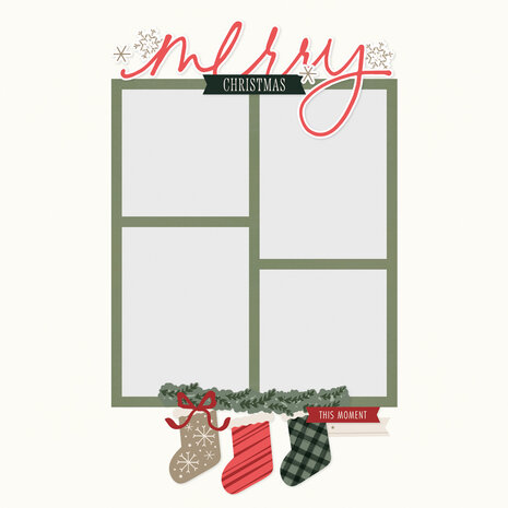 Simple Stories Mistletoe & Holly Simple Pages Pieces (27724)