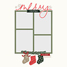 Simple Stories Mistletoe & Holly Simple Pages Pieces (27724)