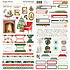 Simple Vintage Evergreen Memories Cardstock Stickers Basics (27803)
