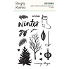 Simple Stories Simple Vintage Evergreen Memories Stamps (27824)