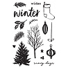 Simple Stories Simple Vintage Evergreen Memories Stamps (27824)