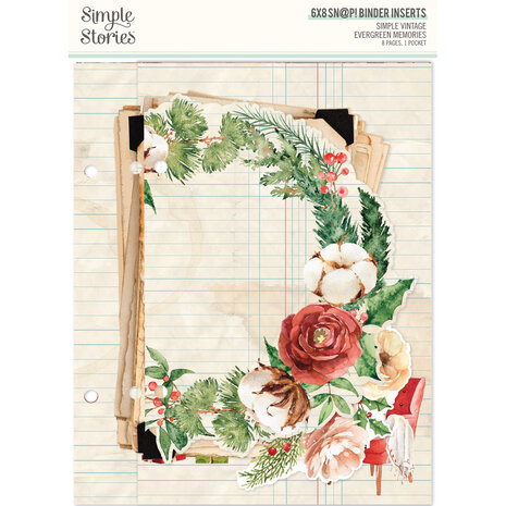 Simple Stories Simple Vintage Evergreen Memories SN@P! 6x8 Inch Binder Inserts (27834) Simple Stories Simple Vintage Evergreen Memories SN@P! 6x8 Inch Binder Inserts (27834)