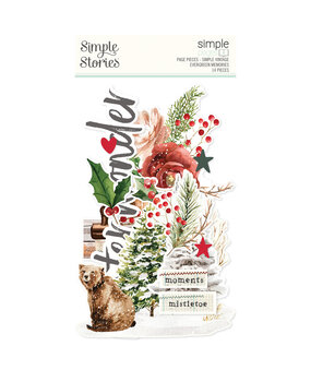 Simple Stories Simple Vintage Evergreen Memories Simple Pages Pieces (27833)