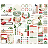 Simple Stories Simple Vintage Evergreen Memories Journal Bits & Pieces (27827)