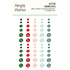 Simple Vintage Evergreen Memories Glitter Enamel Dots (27832)
