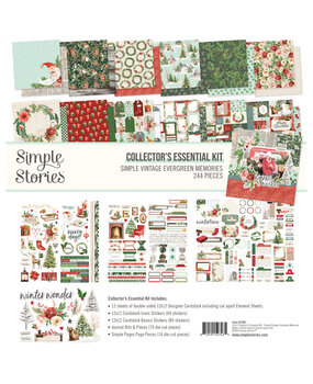 Simple Stories Simple Vintage Evergreen Memories Collectors Essentials Kit (27801)