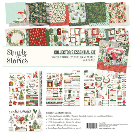 Simple Stories Simple Vintage Evergreen Memories Collectors Essentials Kit (27801) Simple Stories Simple Vintage Evergreen Memories Collectors Essentials Kit (27801)