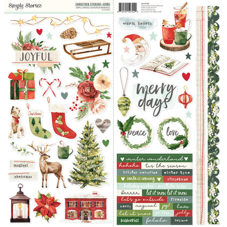 Simple Stories Simple Vintage Evergreen Memories Collectors Essentials Kit (27801) Simple Stories Simple Vintage Evergreen Memories Collectors Essentials Kit (27801)