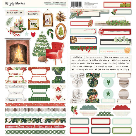 Simple Stories Simple Vintage Evergreen Memories Collectors Essentials Kit (27801) Simple Stories Simple Vintage Evergreen Memories Collectors Essentials Kit (27801)