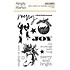 Simple Vintage Old-Fashioned Christmas Stamps (27624)