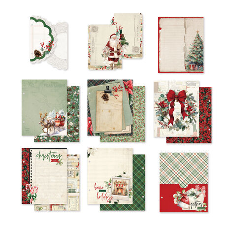Simple Stories Simple Vintage Old-Fashioned Christmas SN@P! 6x8 Inch Binder Inserts (27634) Simple Stories Simple Vintage Old-Fashioned Christmas SN@P! 6x8 Inch Binder Inserts (27634)