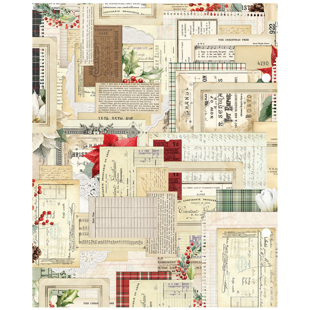 Simple Stories Simple Vintage Old-Fashioned Christmas SN@P! 6x8 Inch Binder Inserts (27634) Simple Stories Simple Vintage Old-Fashioned Christmas SN@P! 6x8 Inch Binder Inserts (27634)
