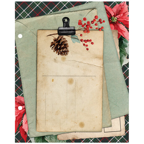 Simple Stories Simple Vintage Old-Fashioned Christmas SN@P! 6x8 Inch Binder Inserts (27634) Simple Stories Simple Vintage Old-Fashioned Christmas SN@P! 6x8 Inch Binder Inserts (27634)