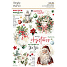 Simple Stories Simple Vintage Old-Fashioned Christmas Rub Ons (27629)