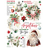 Simple Stories Simple Vintage Old-Fashioned Christmas Rub Ons (27629)