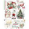 Simple Stories Simple Vintage Old-Fashioned Christmas Rub Ons (27629)