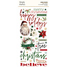 Simple Stories Simple Vintage Old-Fashioned Christmas Foam Stickers (27630)