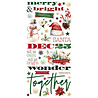 Simple Stories Simple Vintage Old-Fashioned Christmas Foam Stickers (27630)