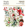 Simple Stories Simple Vintage Old-Fashioned Christmas Floral Bits & Pieces (27628)
