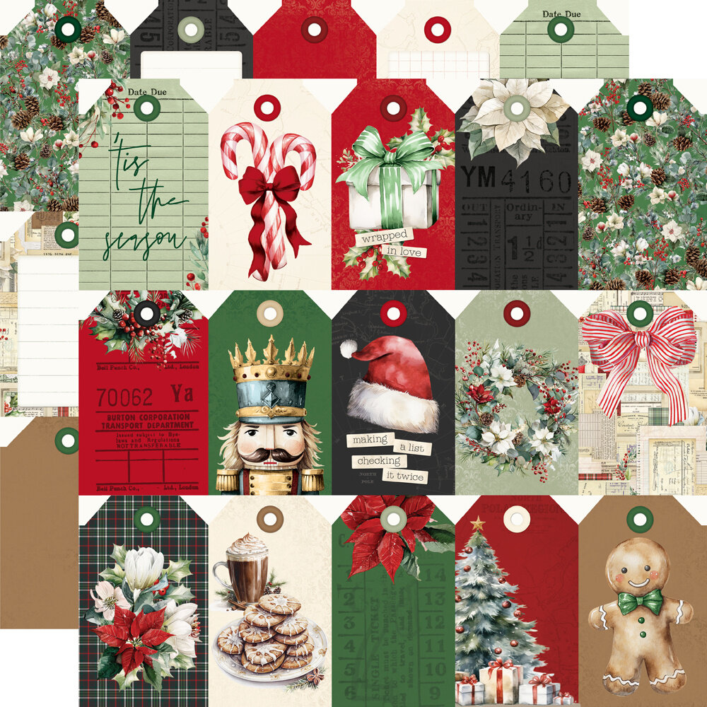 Simple Stories Simple Vintage Old-Fashioned Christmas Collectors Essentials Kit (27601) Simple Stories Simple Vintage Old-Fashioned Christmas Collectors Essentials Kit (27601)