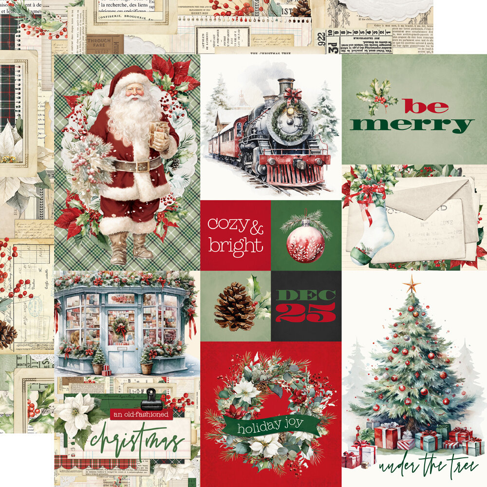 Simple Stories Simple Vintage Old-Fashioned Christmas Collectors Essentials Kit (27601) Simple Stories Simple Vintage Old-Fashioned Christmas Collectors Essentials Kit (27601)