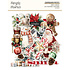 Simple Vintage Old-Fashioned Christmas Chipboard Pieces (27625) Simple Vintage Old-Fashioned Christmas Chipboard Pieces (27625)