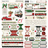 Simple Vintage Old-Fashioned Christmas Cardstock Stickers Basics (27603) Simple Vintage Old-Fashioned Christmas Cardstock Stickers Basics (27603)
