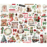 Simple Stories Simple Vintage Old-Fashioned Christmas Bits & Pieces (27626)