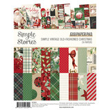 Simple Stories Simple Vintage Old-Fashioned Christmas 6x8 Inch Pad (27623)