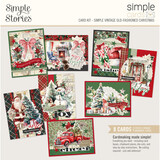Simple Stories Simple Vintage Old-Fashioned Christmas 12x12 Inch Simple Cards Kit (27635)