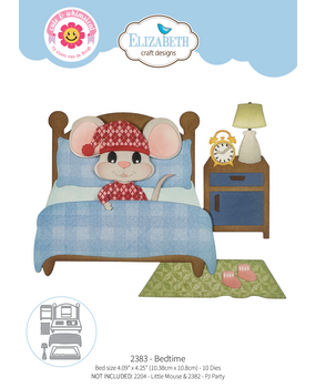 Elizabeth Craft Designs Snuggle Season Die Bedtime by Cute & Whimsical (2383) Elizabeth Craft Designs Snuggle Season Die Bedtime by Cute & Whimsical (2383)