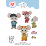 Elizabeth Craft Designs Snuggle Season Die PJ Party by Cute & Whimsical (2382)