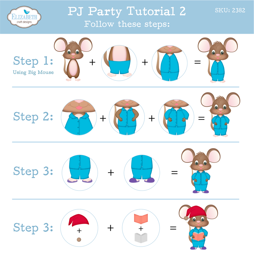Elizabeth Craft Designs Snuggle Season Die PJ Party by Cute & Whimsical (2382) Elizabeth Craft Designs Snuggle Season Die PJ Party by Cute & Whimsical (2382)