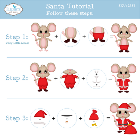 Elizabeth Craft Designs Snuggle Season Die Santa and Mrs. Claus by Cute & Whimsical (2387) Elizabeth Craft Designs Snuggle Season Die Santa and Mrs. Claus by Cute & Whimsical (2387)
