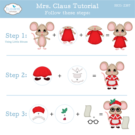 Elizabeth Craft Designs Snuggle Season Die Santa and Mrs. Claus by Cute & Whimsical (2387) Elizabeth Craft Designs Snuggle Season Die Santa and Mrs. Claus by Cute & Whimsical (2387)