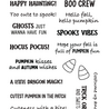Elizabeth Craft Designs Snuggle Season Stamps Spooky Sentiments by Cute & Whimsical (CS462) Elizabeth Craft Designs Snuggle Season Stamps Spooky Sentiments by Cute & Whimsical (CS462)
