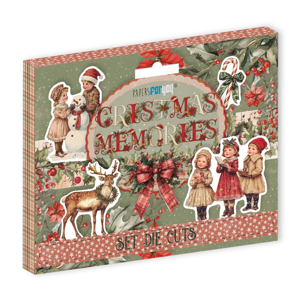 Papers For You Christmas Memories Die Cuts (20pcs) (PFY-16536) Papers For You Christmas Memories Die Cuts (20pcs) (PFY-16536)