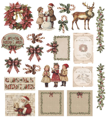 Papers For You Christmas Memories Die Cuts (20pcs) (PFY-16536) Papers For You Christmas Memories Die Cuts (20pcs) (PFY-16536)