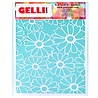 Gelli Arts Flower 8.5x10.5 Inch Stencil (GELFS8) Gelli Arts Flower 8.5x10.5 Inch Stencil (GELFS8)