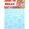 Gelli Arts Geo 5.25x7.25 Inch Stencil by Giovanna Zara (GELGS5) Gelli Arts Geo 5.25x7.25 Inch Stencil by Giovanna Zara (GELGS5)