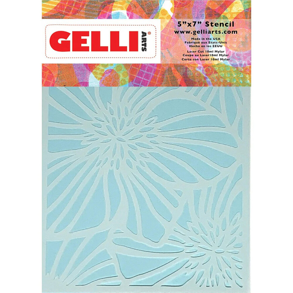 Gelli Arts Hellebore 5.25x7.25 Inch Stencil by Marsha Valk (GELHS5) Gelli Arts Hellebore 5.25x7.25 Inch Stencil by Marsha Valk (GELHS5)