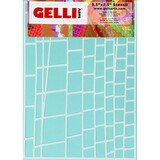 Gelli Arts Ladder 5.5x7.5 Inch Stencil (GELLS5)