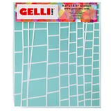 Gelli Arts Ladder Stencil 8.5x10.5 Inch Stencil (GELLS8)