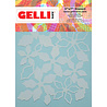Gelli Arts Poinsettia 5.25x7.25 Inch Stencil by Giovanna Zara (GELPS5) Gelli Arts Poinsettia 5.25x7.25 Inch Stencil by Giovanna Zara (GELPS5)