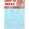 Gelli Arts Wonderland 5.25x7.25 Inch Stencil by Marsha Valk (GELWS5) Gelli Arts Wonderland 5.25x7.25 Inch Stencil by Marsha Valk (GELWS5)